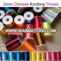 colorful 100yard/roll Chinese Knotting Nylon Thread Cord