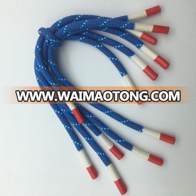 yellow coated silicone dipping drawcord/rope/cord/string