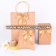 Custom Size Ribbon Bow Satin Bow For Box/ Kraft Bag