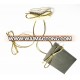 Bottle neck hang tag string/clothing hang tag string /hang tag string